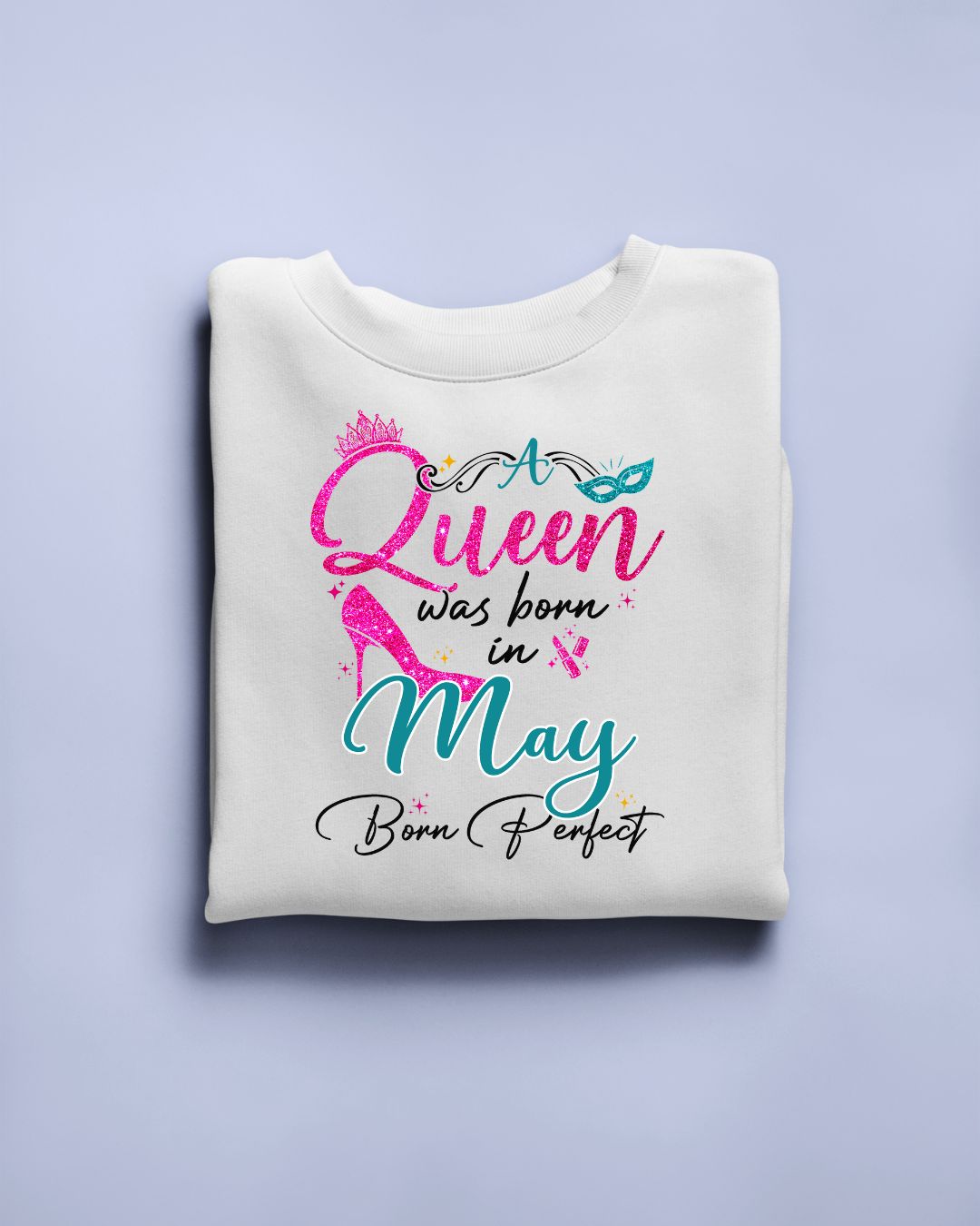 A Queen was born in May Exclusive T-shirt