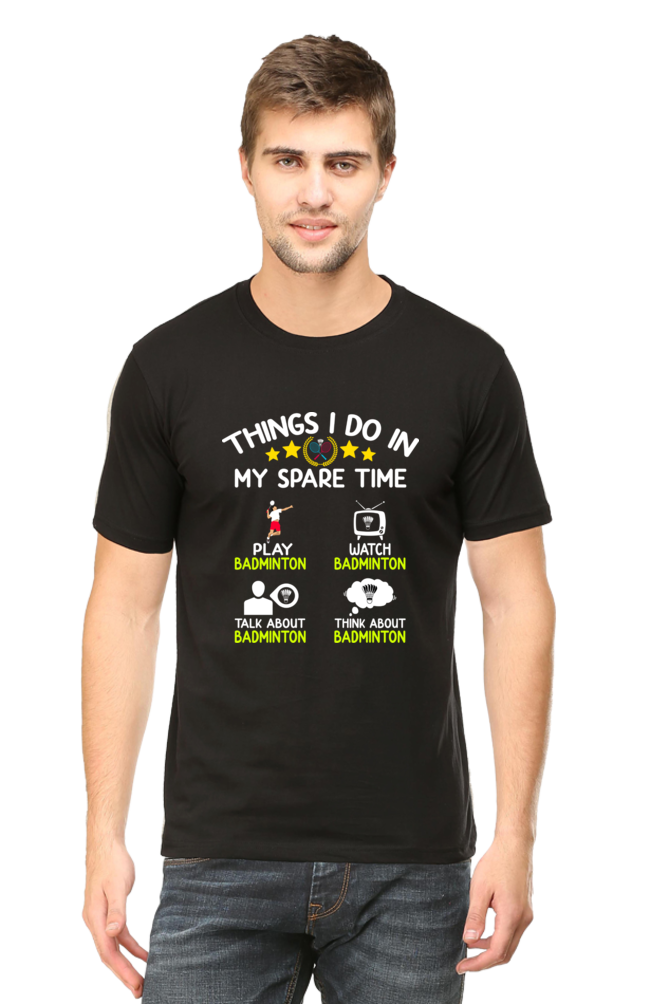 Badminton Spare Time T-Shirt
