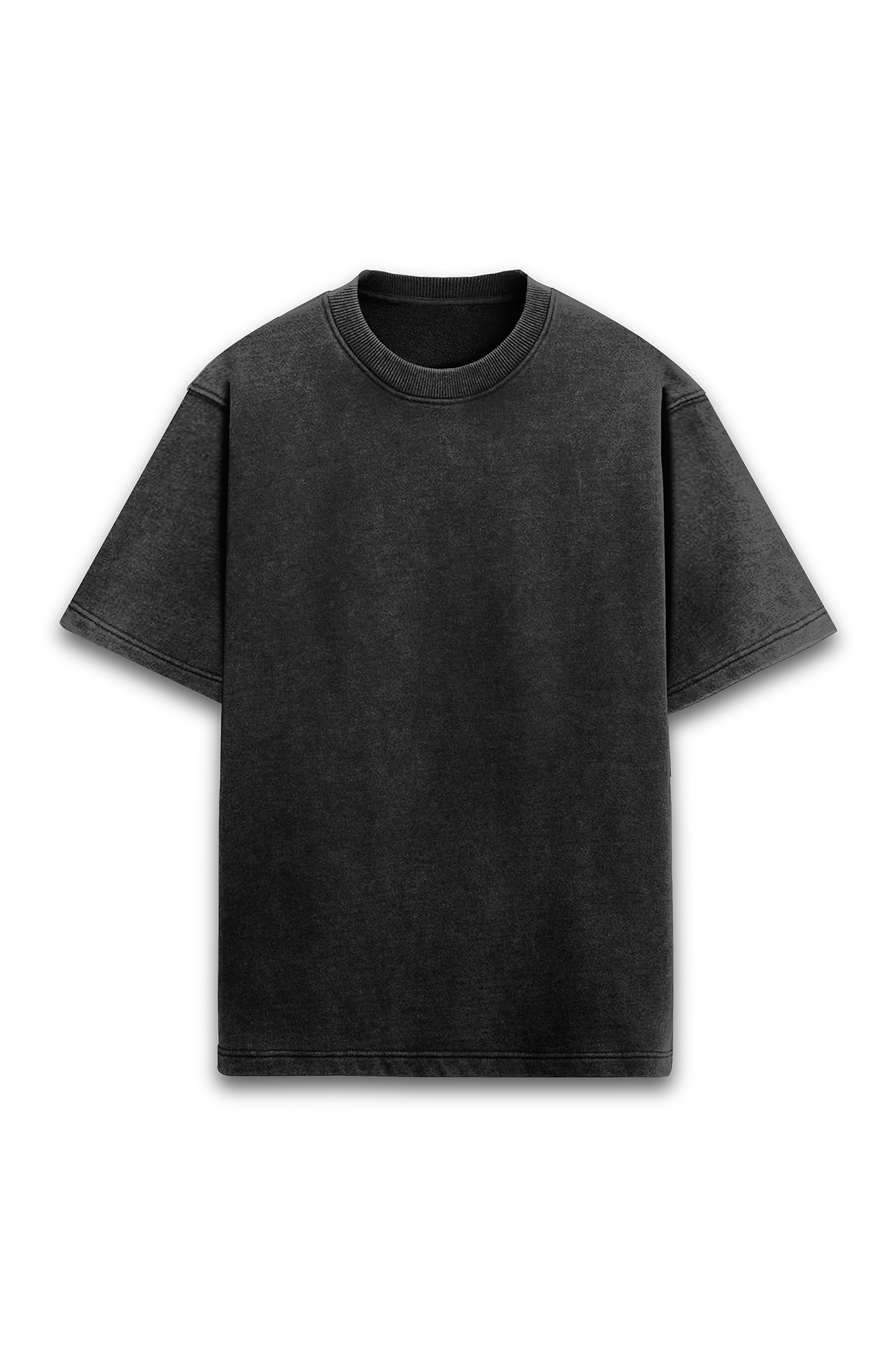 INVASION Acid Wash Unisex Oversized Premium T-shirt