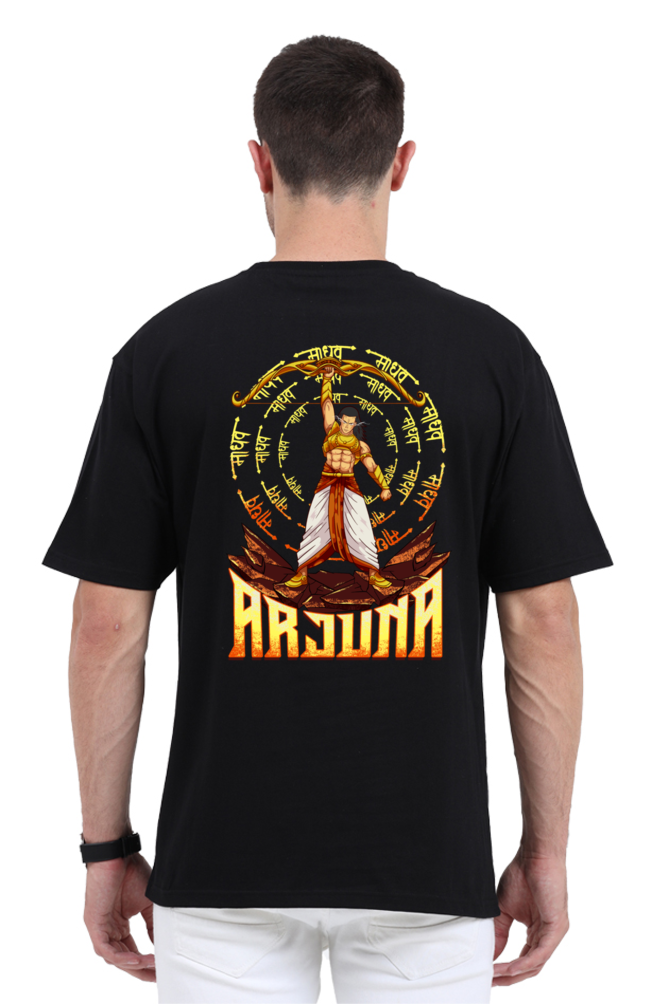 ARJUNA MADHAV - The Legends of Mahabharata Oversized T-shirt