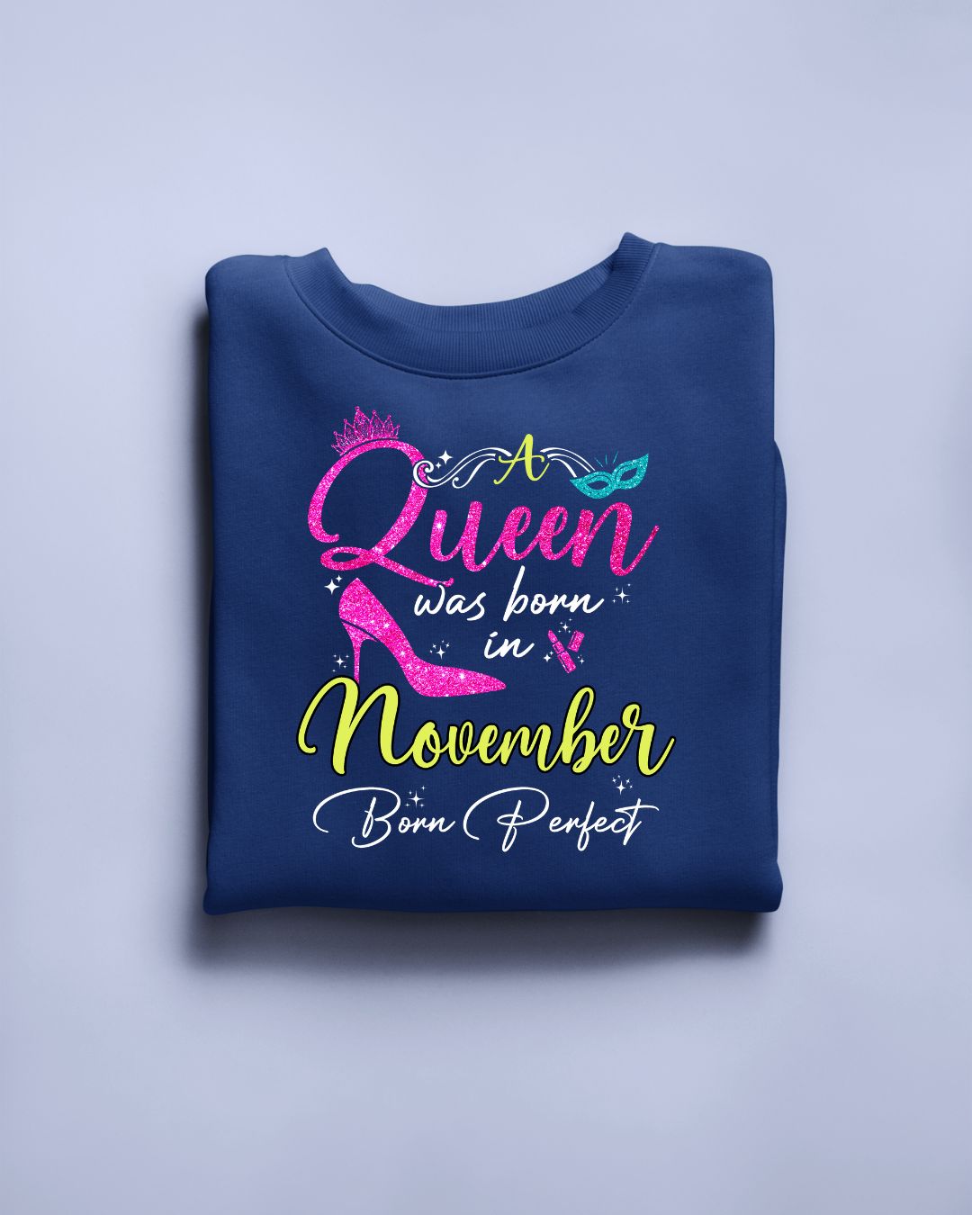 A Queen was born in November Exclusive T-shirt