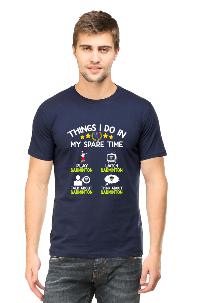 Badminton Spare Time T-Shirt