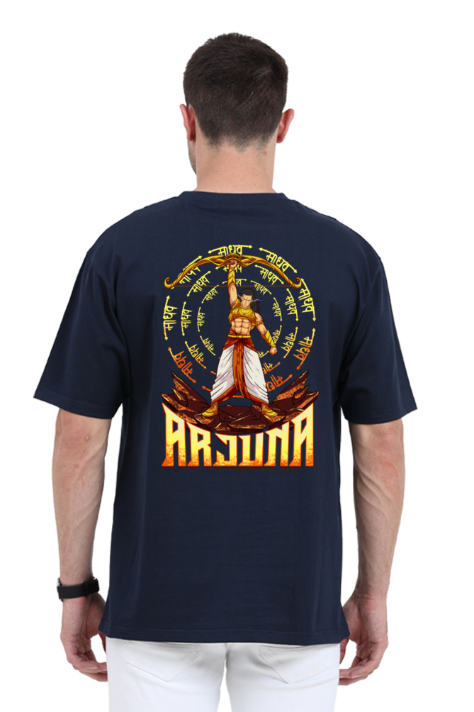 ARJUNA MADHAV - The Legends of Mahabharata Oversized T-shirt
