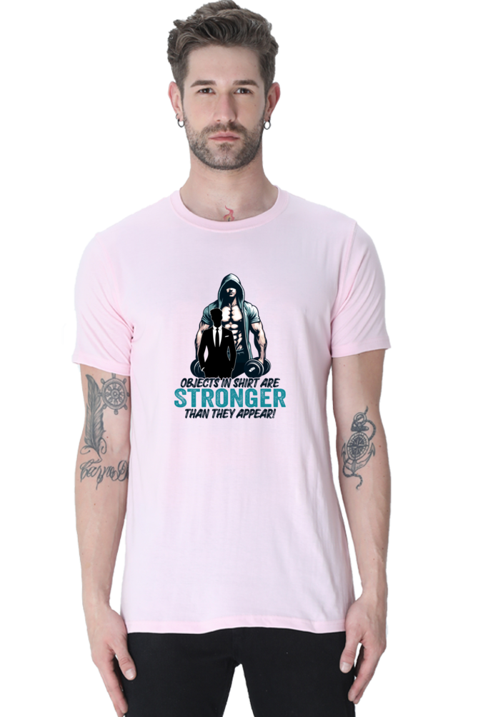 Objects in Shirt are Stronger Than They Appear - Regular Classic T-Shirt