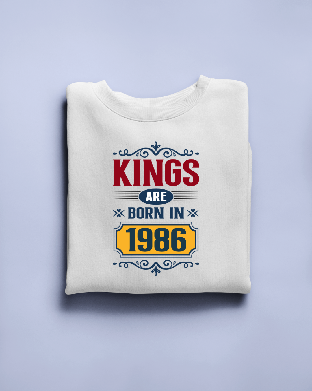 Kings are Born in 1986 Regular Classic T-shirt