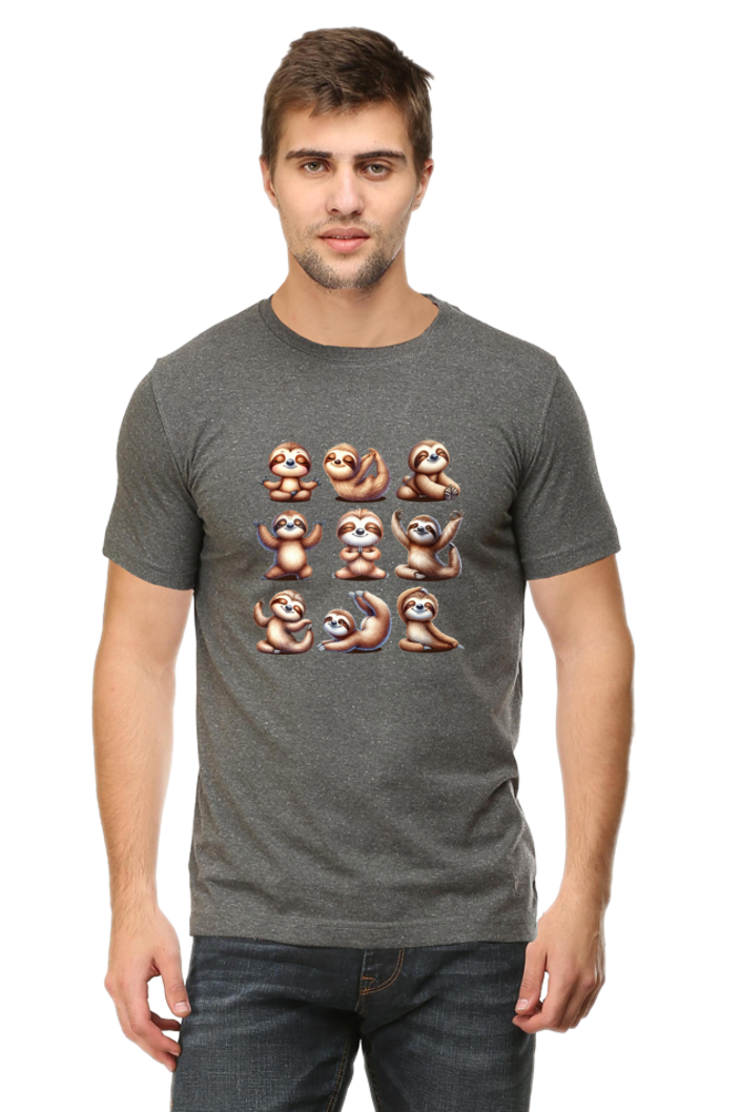 Sloth doing YOGA Positions Regular Classic Unisex T-shirt (Limited Edition)