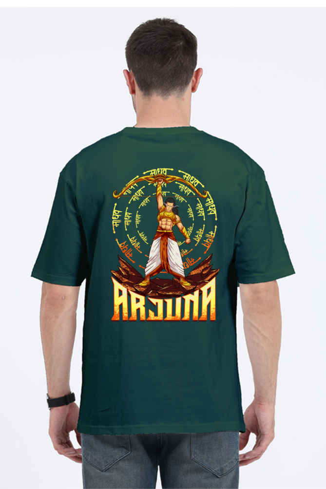 ARJUNA MADHAV - The Legends of Mahabharata Oversized T-shirt