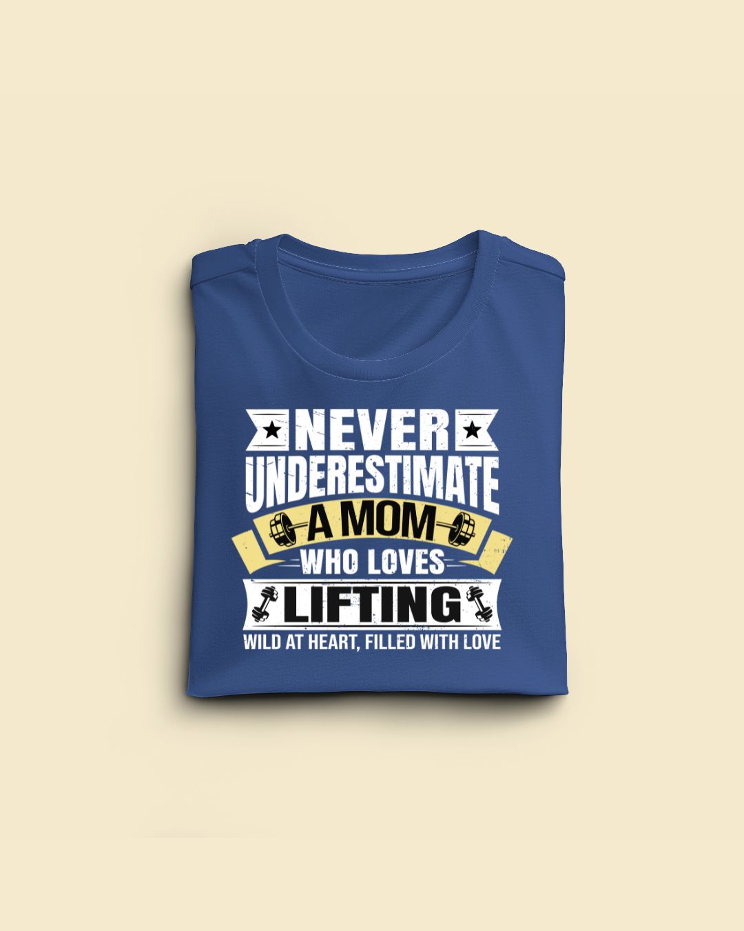 Never Underestimate a MOM who Loves Lifting Limited Edition Regular T-shirt