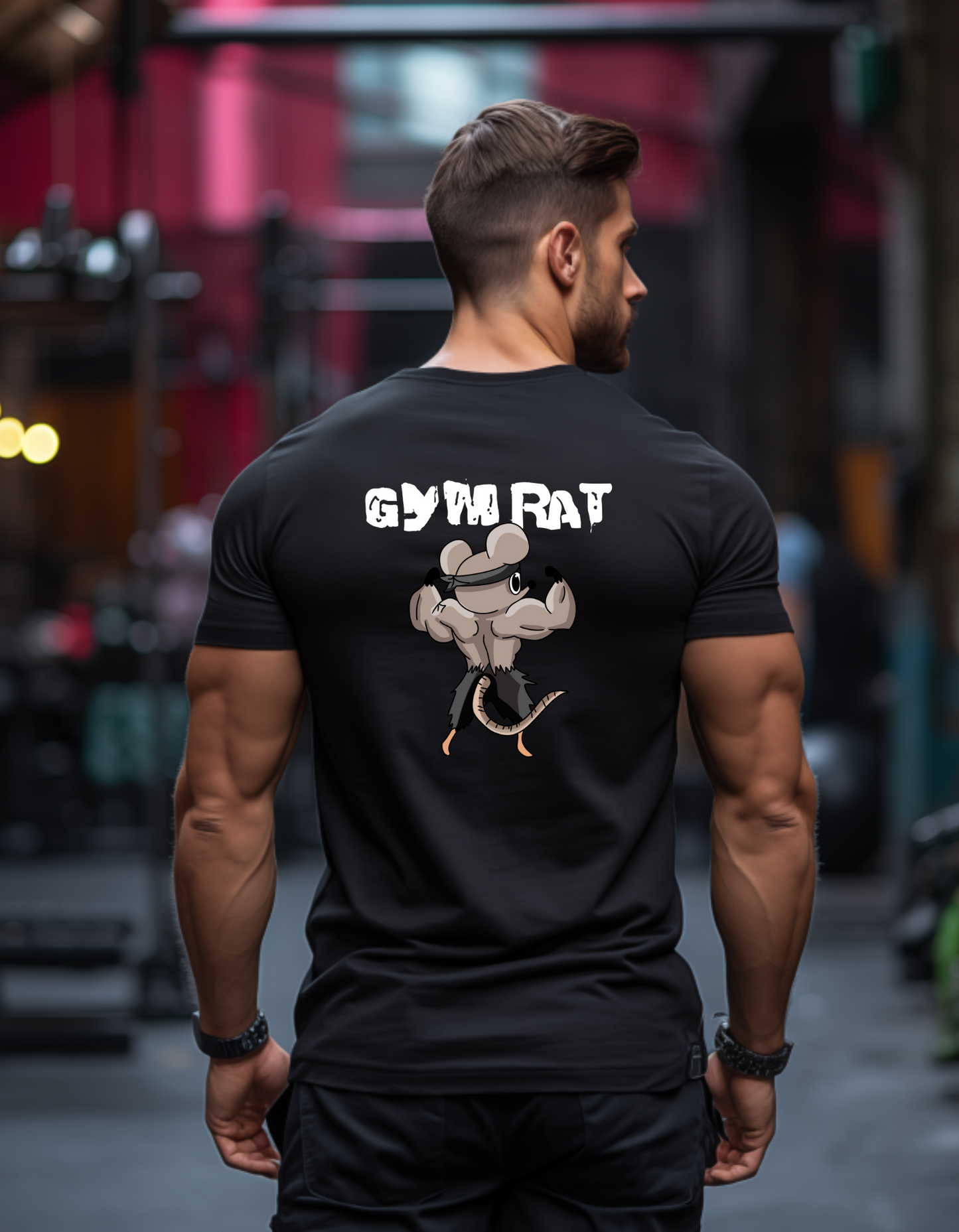 Intensity in Shadows: Gym Rat