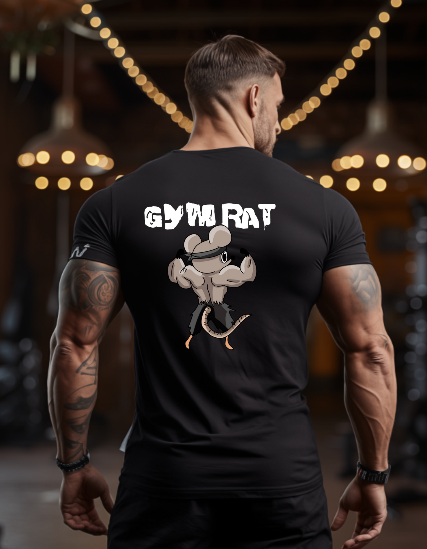 Intensity in Shadows: Gym Rat