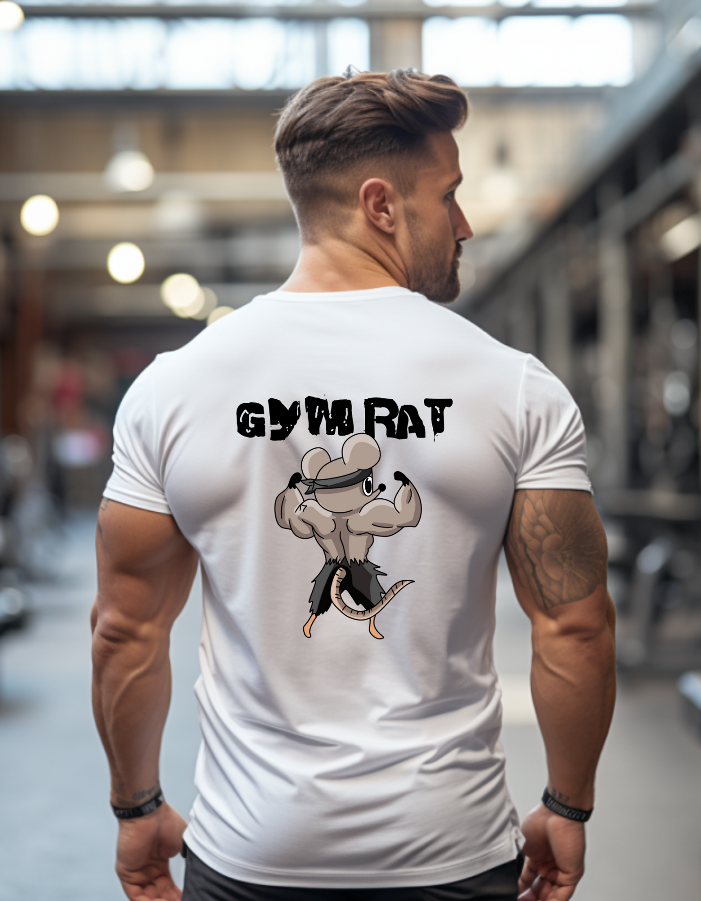 Intensity in Shadows: Gym Rat