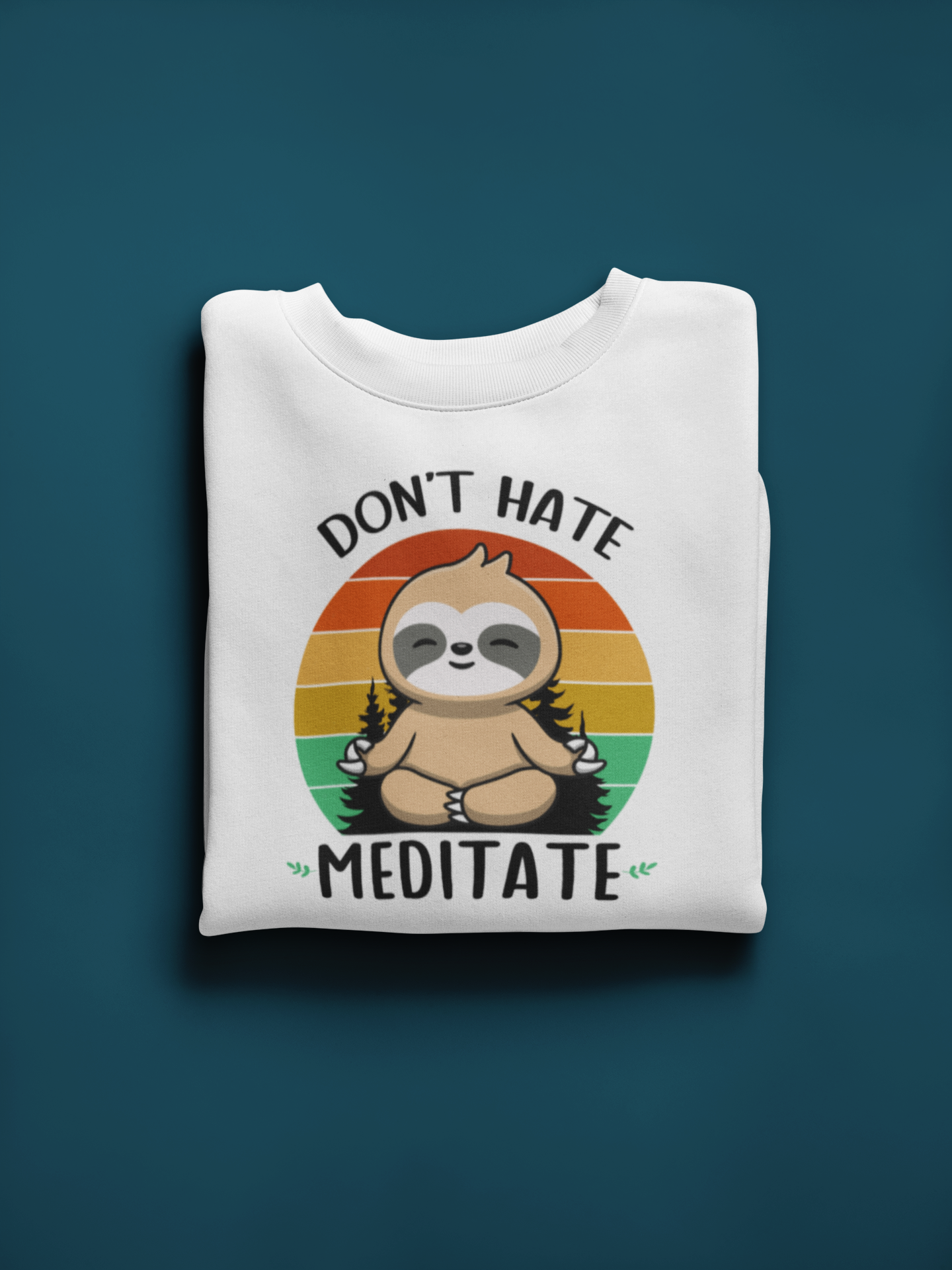 Don't Hate Meditate - Regular Classic Unisex T-shirt