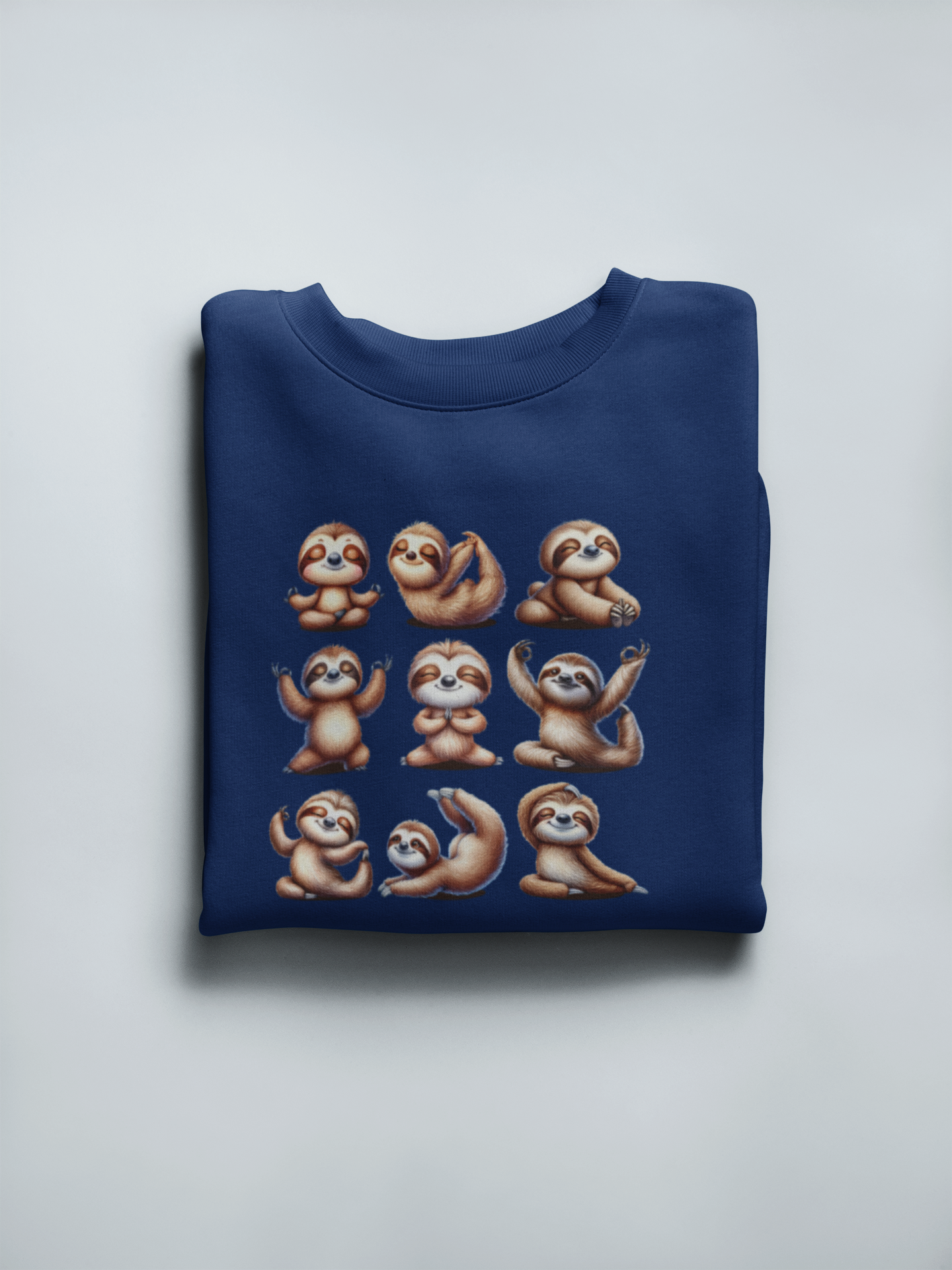 Sloth doing YOGA Positions Regular Classic Unisex T-shirt (Limited Edition)