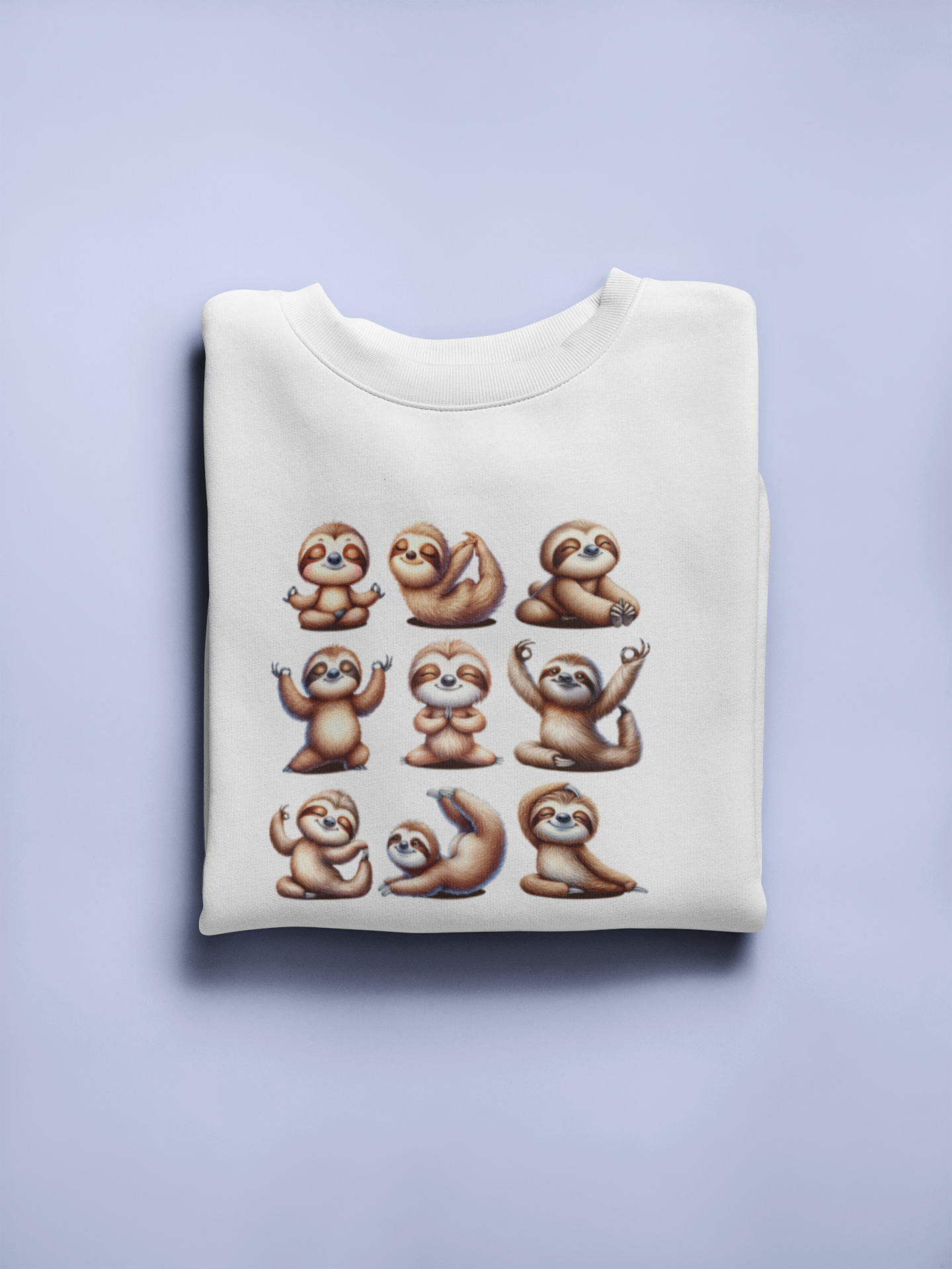 Sloth doing YOGA Positions Regular Classic Unisex T-shirt (Limited Edition)