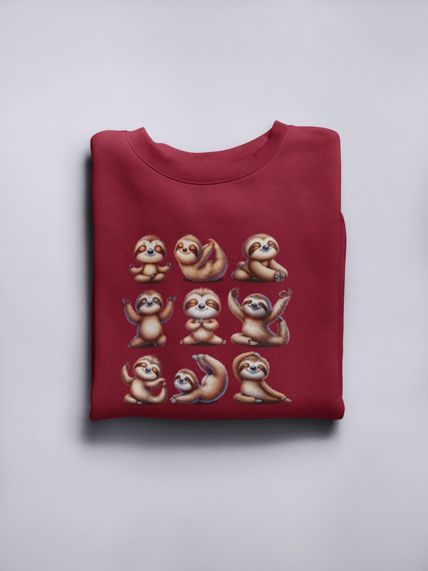 Sloth doing YOGA Positions Regular Classic Unisex T-shirt (Limited Edition)