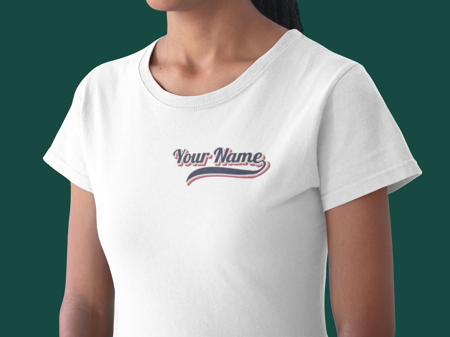 Personalized Customization T-Shirt – Add Your Name for a Unique Touch