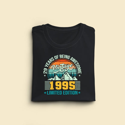 Vintage 1995 Limited Edition Regular Classic Premium T-shirt