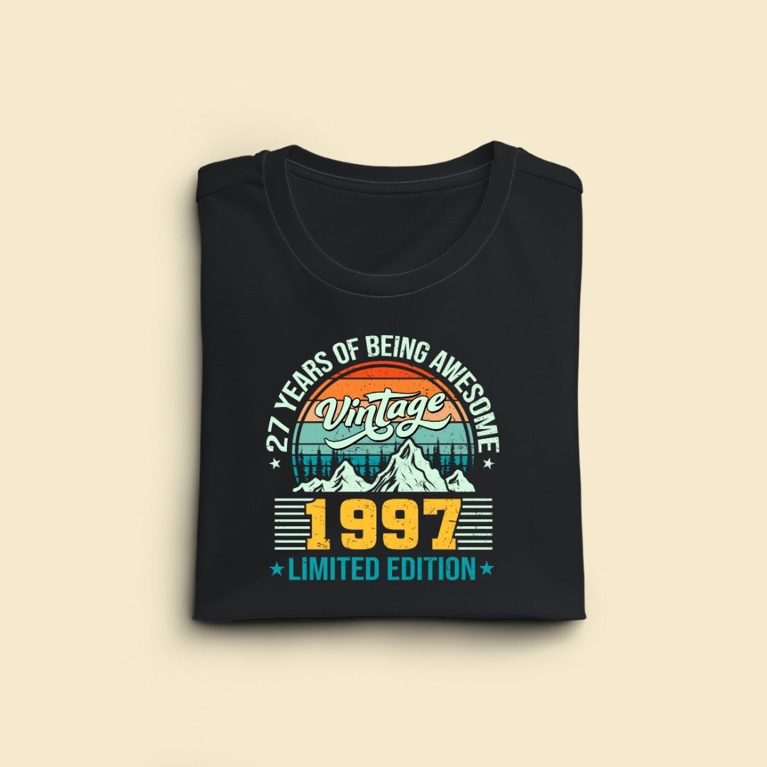 Vintage 1997 Limited Edition Regular Classic Premium T-shirt