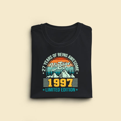 Vintage 1997 Limited Edition Regular Classic Premium T-shirt