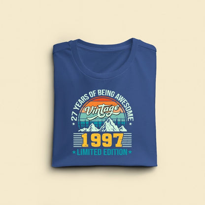 Vintage 1997 Limited Edition Regular Classic Premium T-shirt