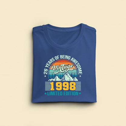 Vintage 1998 Limited Edition Regular Classic Premium T-shirt