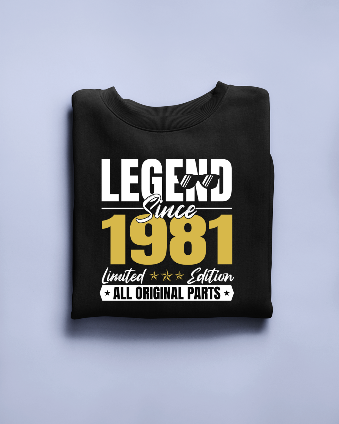 Legend Since 1981 Limited Edition Regular Classic Unisex T-shirt