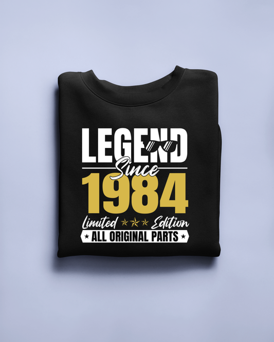 Legend Since 1984 Limited Edition Regular Classic Unisex T-shirt