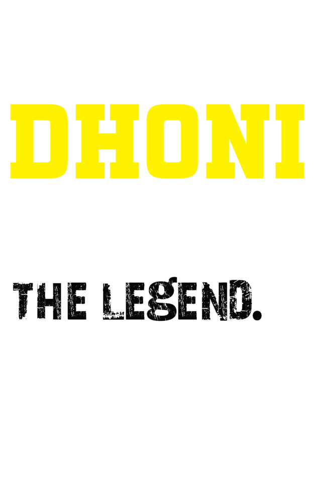 Iconic Dhoni: The Legend Tee