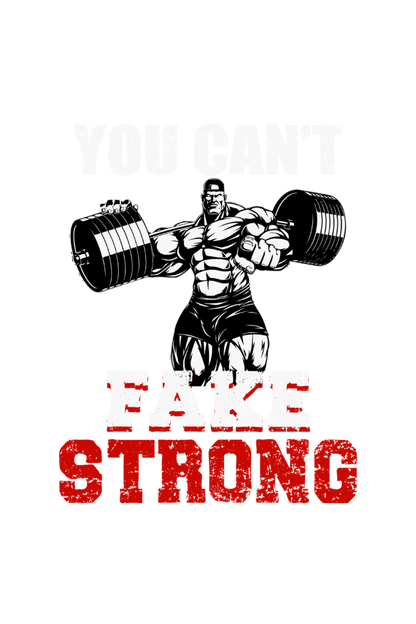 YOU CANT FAKE STRONG