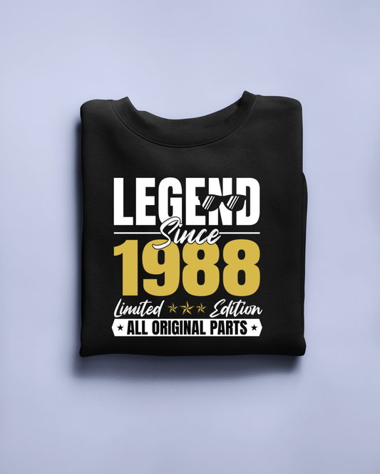 Legend Since 1988 Limited Edition Regular Classic Unisex T-shirt