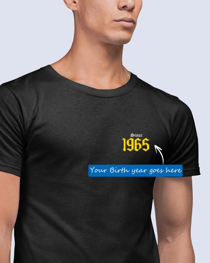 Personalized Since [Birth Year] Custom Printed Exclusive T-shirt