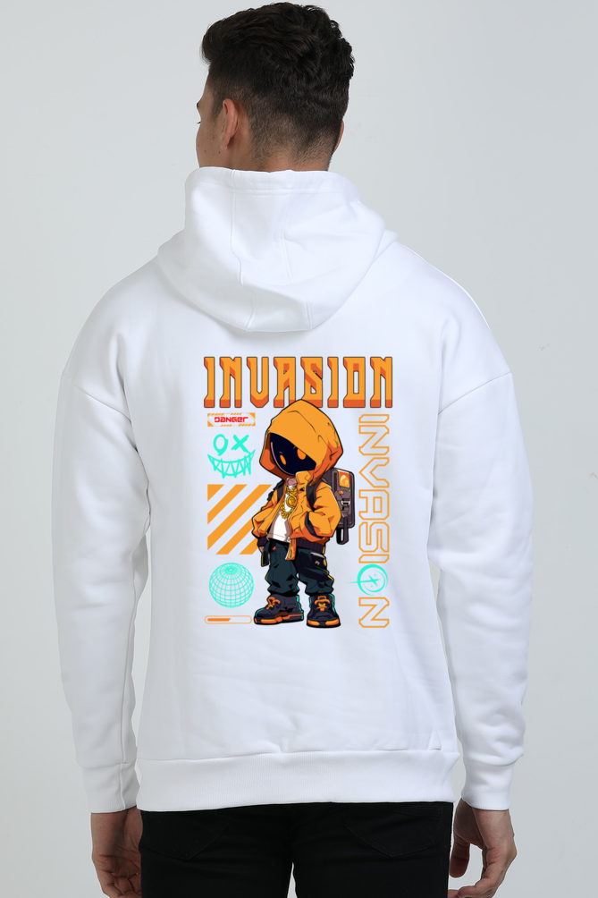 Invasion Oversized Hooded Premium Sweatshirt