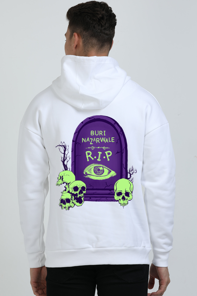 Buri Nazarwale RIP Oversized Hooded Premium Sweatshirt