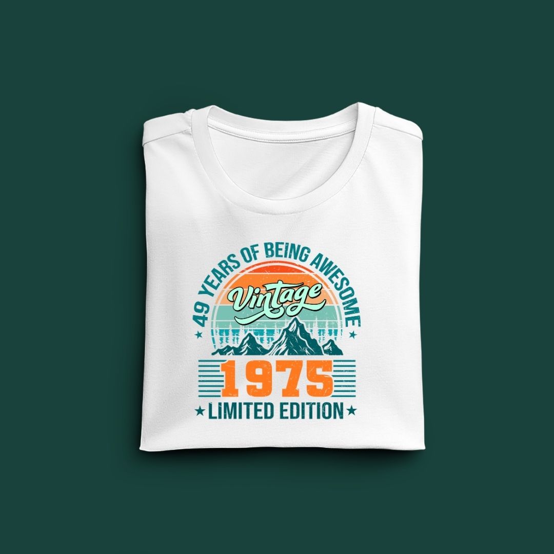 Vintage 1975 Limited Edition Regular Classic Premium T-shirt