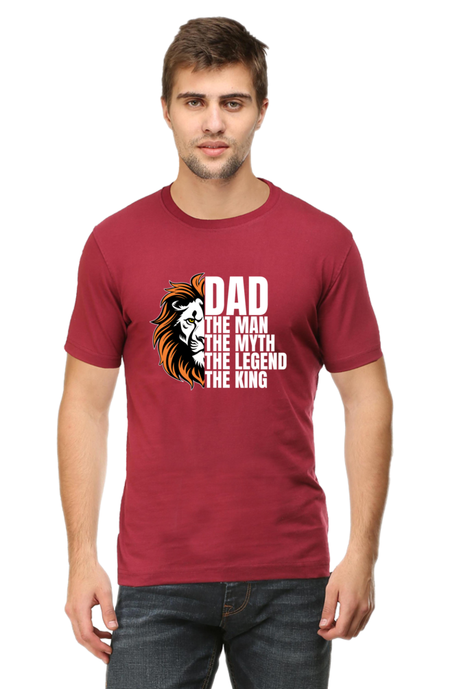 DAD The Man, The Myth, The Legend, The King - Regular Classic Unisex T-shirt