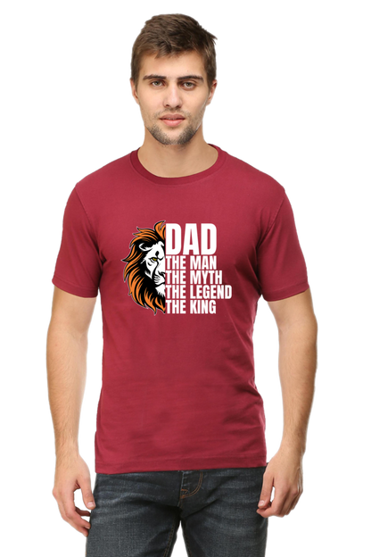 DAD The Man, The Myth, The Legend, The King - Regular Classic Unisex T-shirt