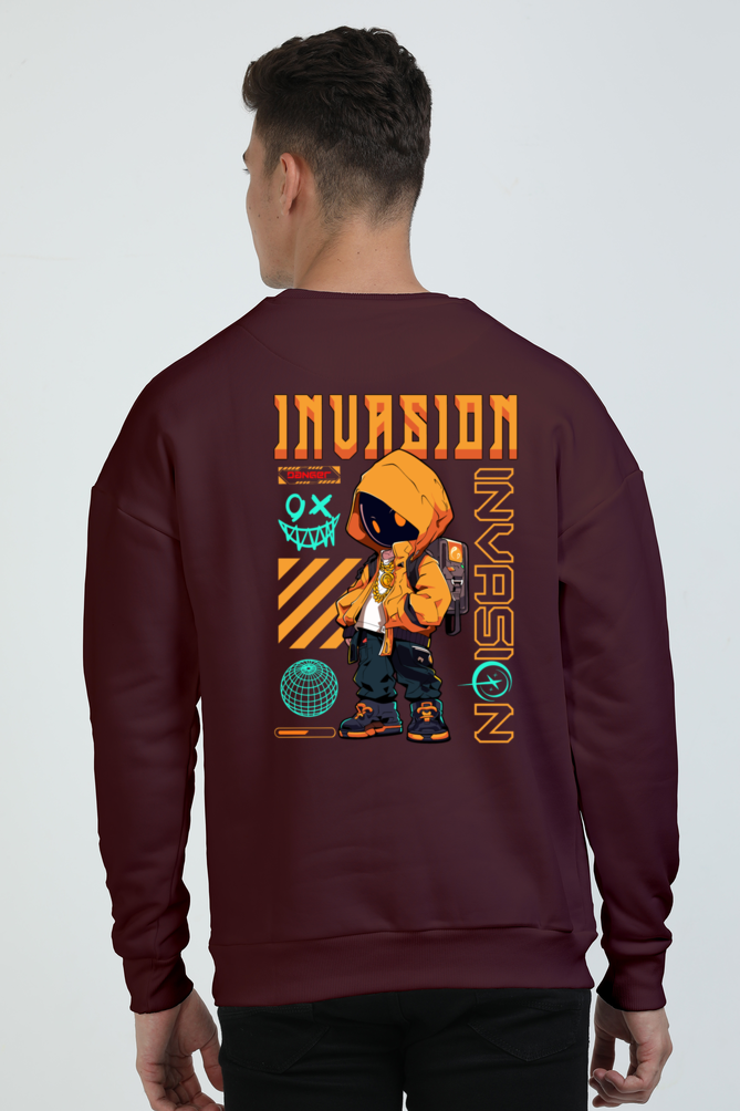 Invasion Unisex Oversized Premium Sweatshirt