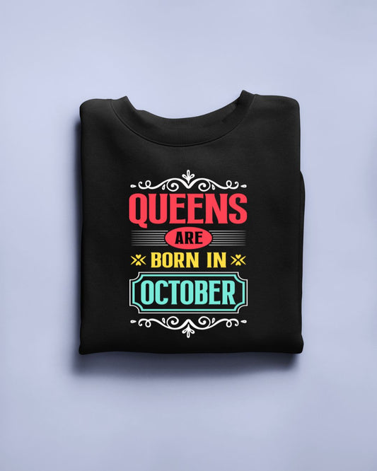 Queens are born in October Limited Edition T-shirt