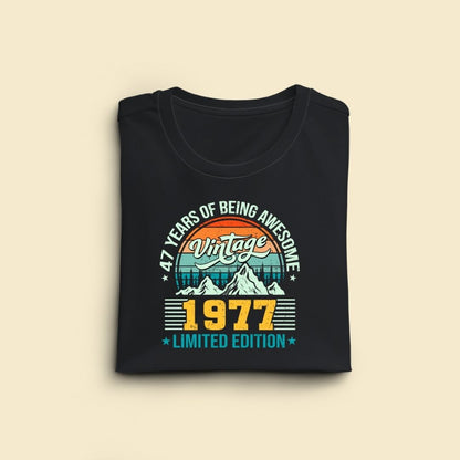 Vintage 1977 Limited Edition Regular Classic Premium T-shirt