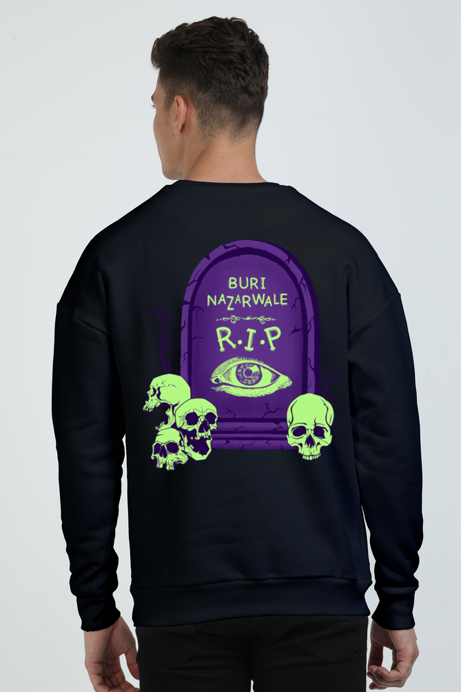 Buri Nazarwale RIP Unisex Oversized Premium Sweatshirt