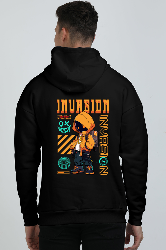 Invasion Oversized Hooded Premium Sweatshirt