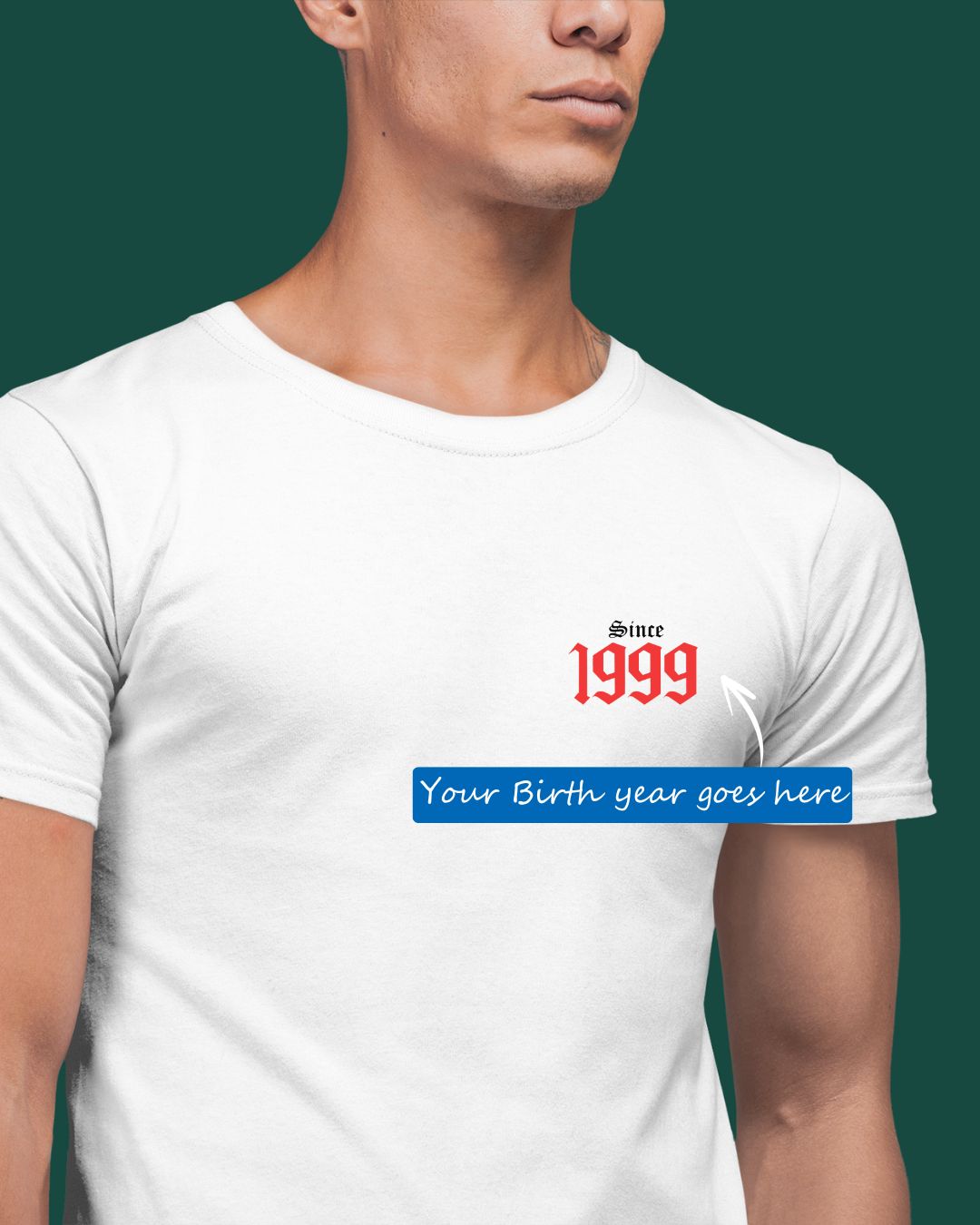 Personalized Since [Birth Year] Custom Printed Exclusive T-shirt