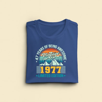 Vintage 1977 Limited Edition Regular Classic Premium T-shirt