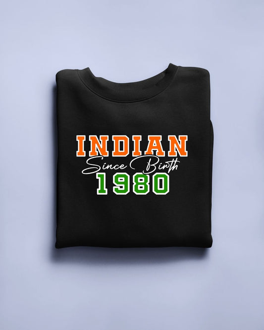 Indian Since Birth 1980 Limited Edition Exclusive T-shirt