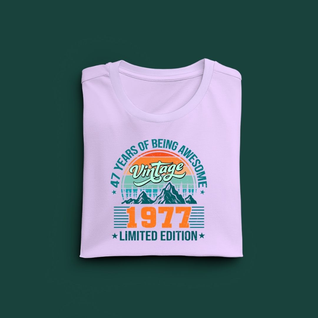 Vintage 1977 Limited Edition Regular Classic Premium T-shirt