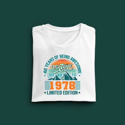 Vintage 1978 Limited Edition Regular Classic Premium T-shirt