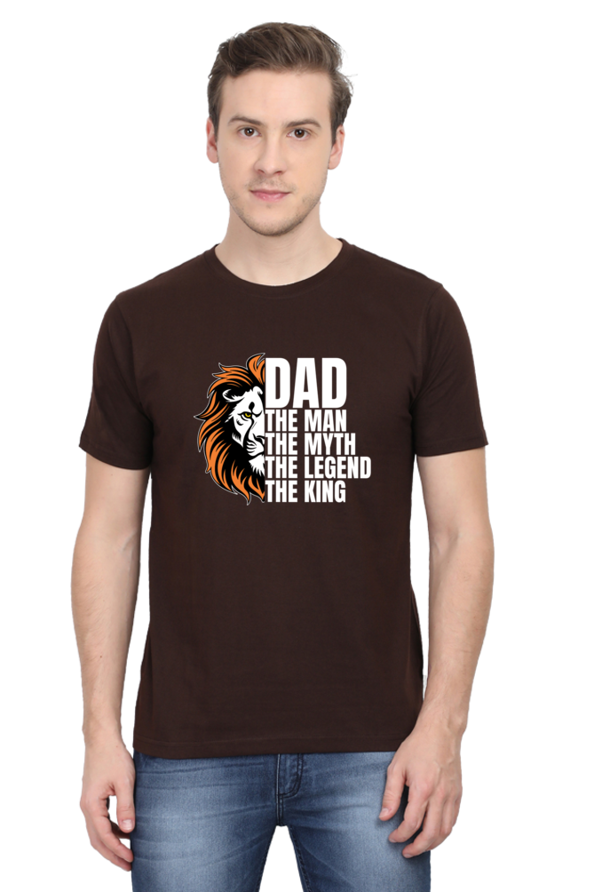 DAD The Man, The Myth, The Legend, The King - Regular Classic Unisex T-shirt