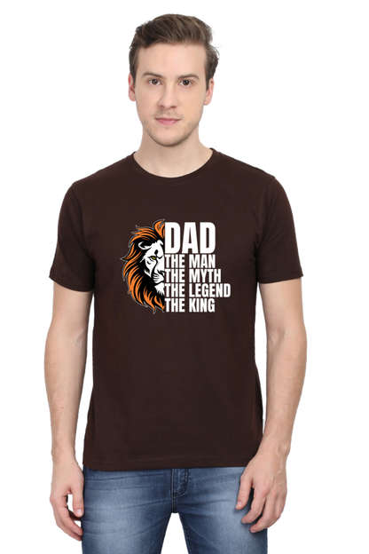 DAD The Man, The Myth, The Legend, The King - Regular Classic Unisex T-shirt