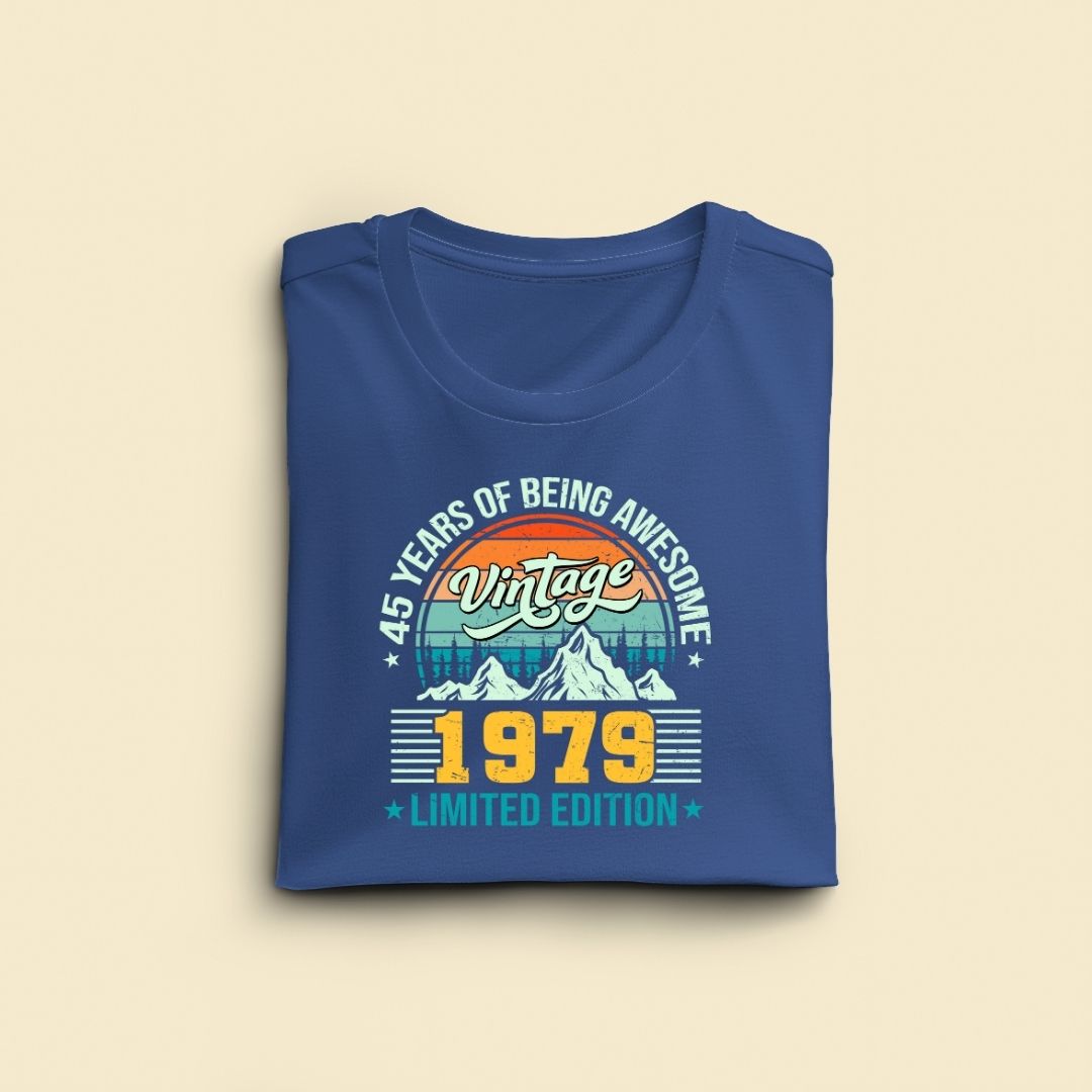 Vintage 1979 Limited Edition Regular Classic Premium T-shirt