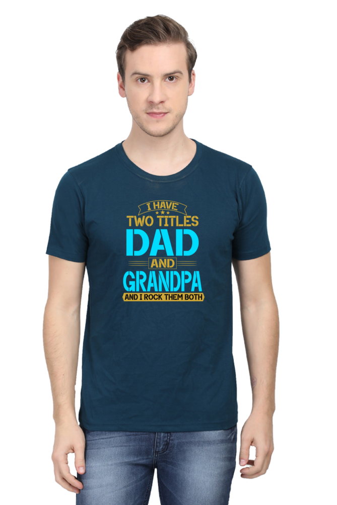 I have two Titles Dad and Grandpa - Regular Classic Unisex T-shirt